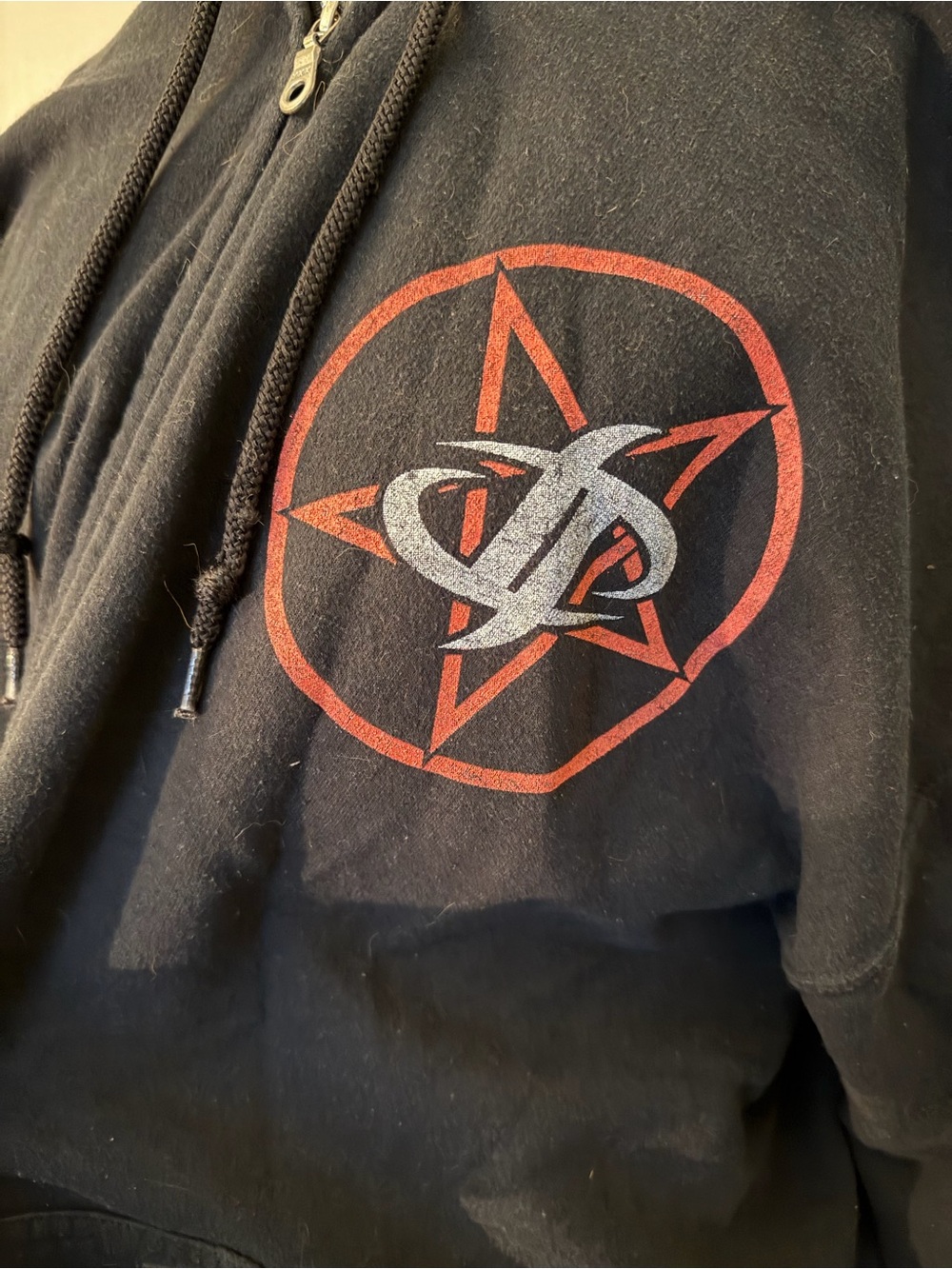 Black Zip-Up Hoodie - Drowning Pool - Picture 2 of 3
